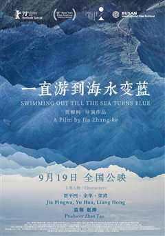 一直游到海水变蓝
