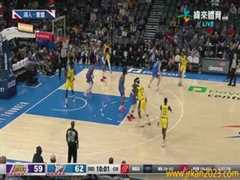 3月2日 22-23赛季NBA常规赛 湖人VS雷霆