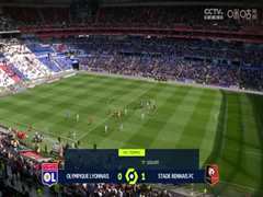 4月9日 22-23赛季法甲第30轮 里昂VS雷恩