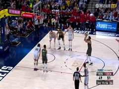 4月26日 22-23赛季NBA季后赛R1G5 森林狼VS掘金